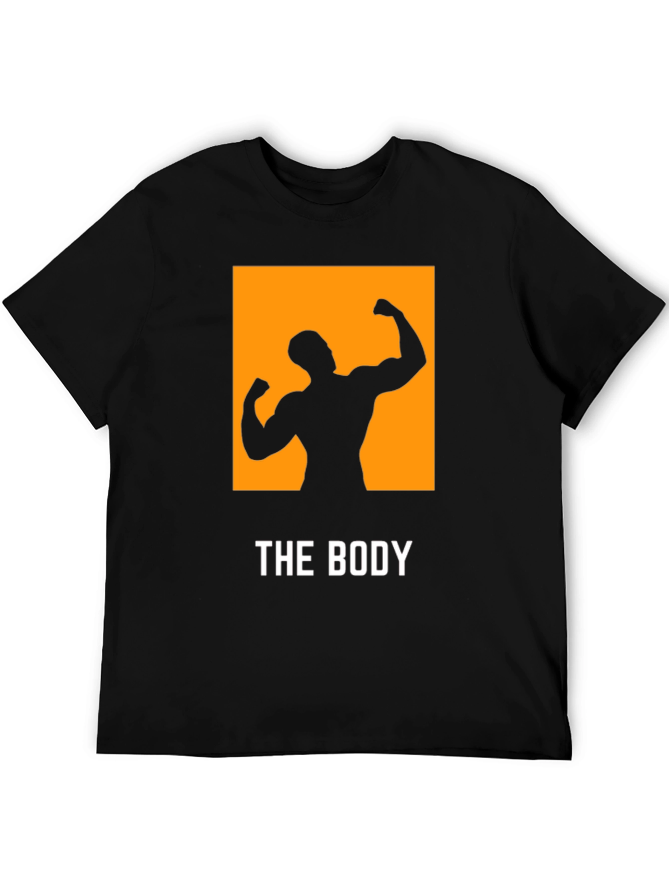 The Bodybuilder Graphic T-Shirt - Black