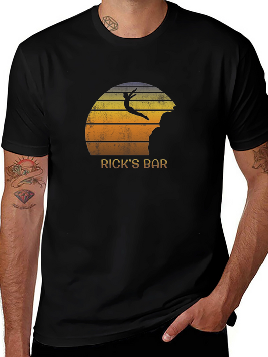 Retro Ricks Bar Cliff Diver T-Shirt