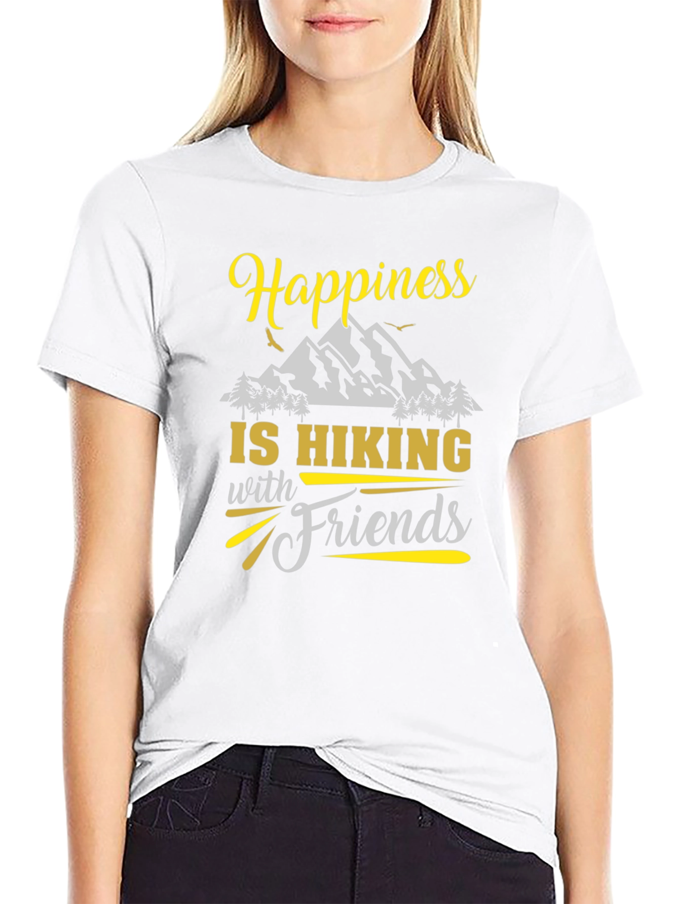 Happiness is Hiking T-Shirt