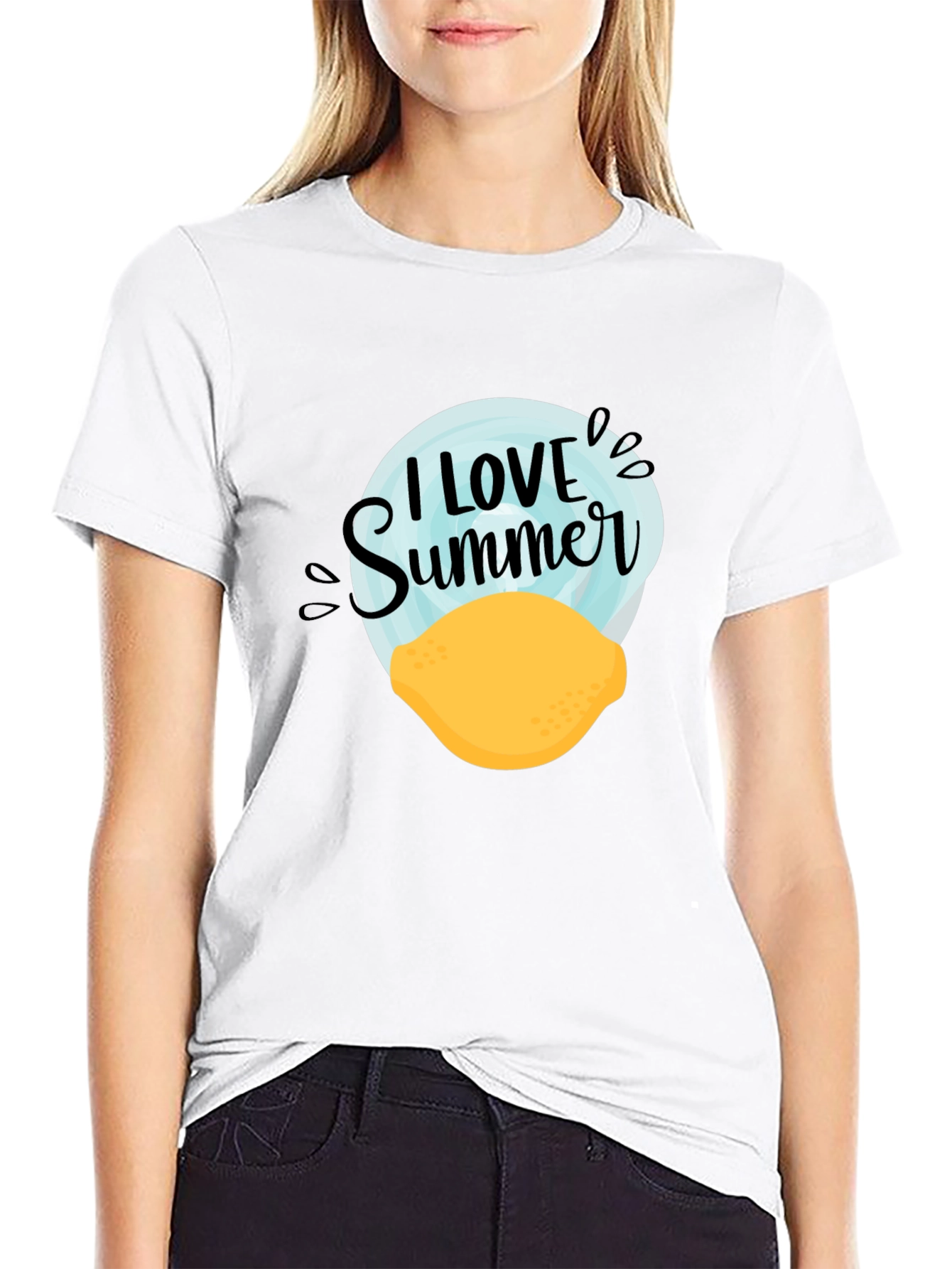 I Love Summer T-Shirt - Stylish Graphic Tee