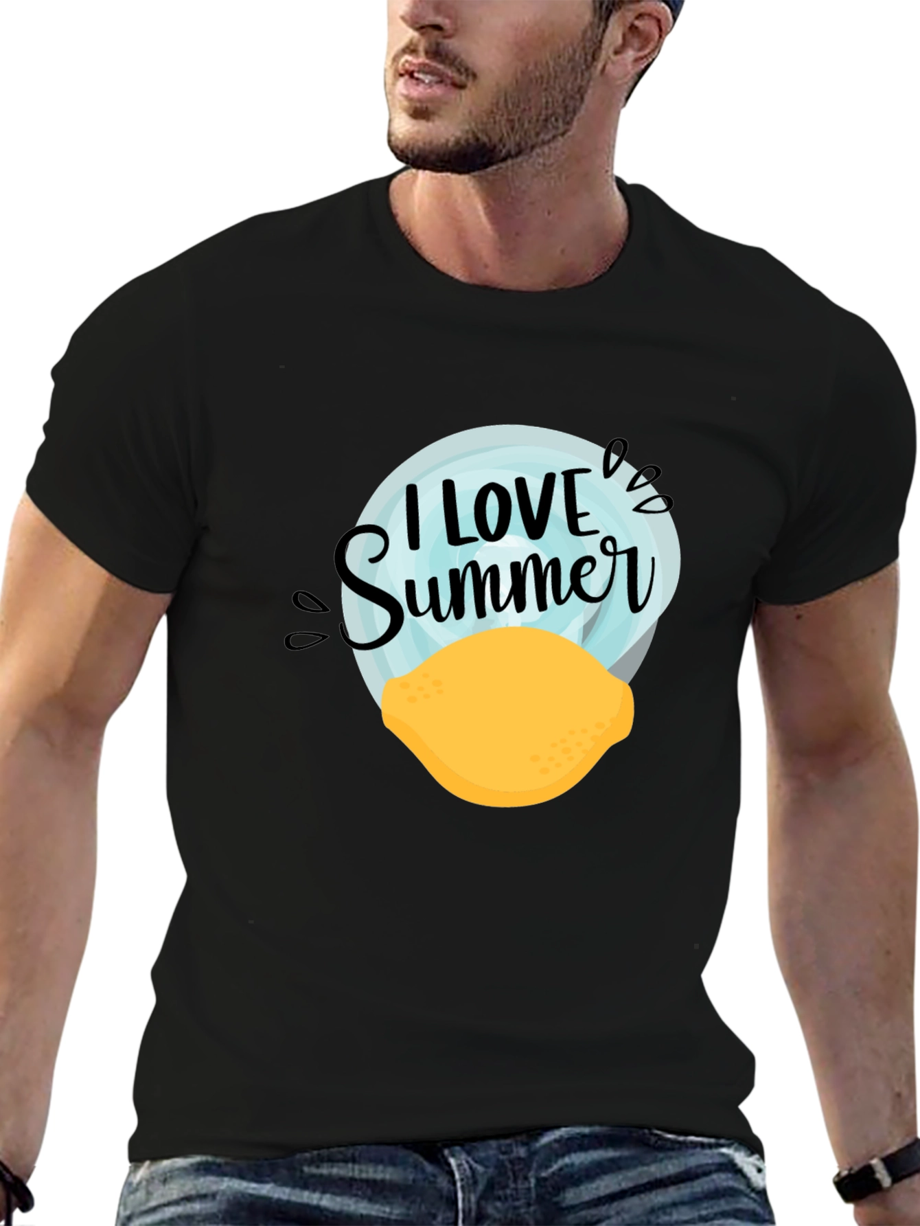 I Love Summer T-Shirt - Stylish Graphic Tee