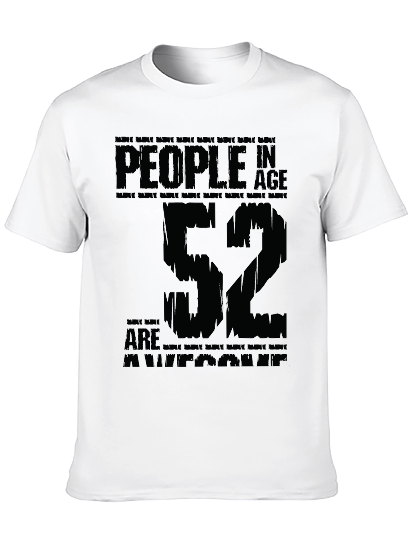 Awesome 52 Year Old T-Shirt - Birthday Gift