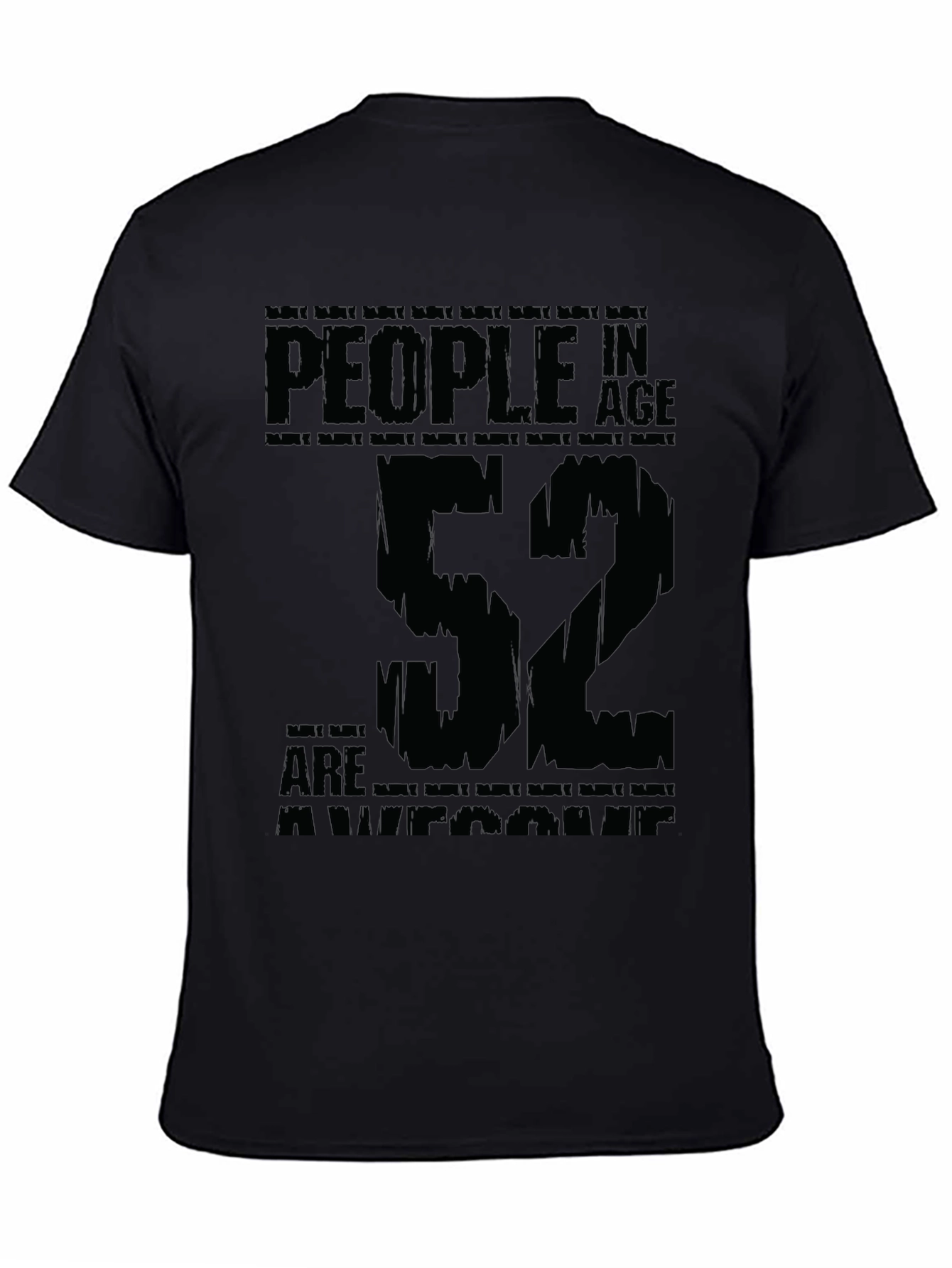 Awesome 52 Year Old T-Shirt - Birthday Gift