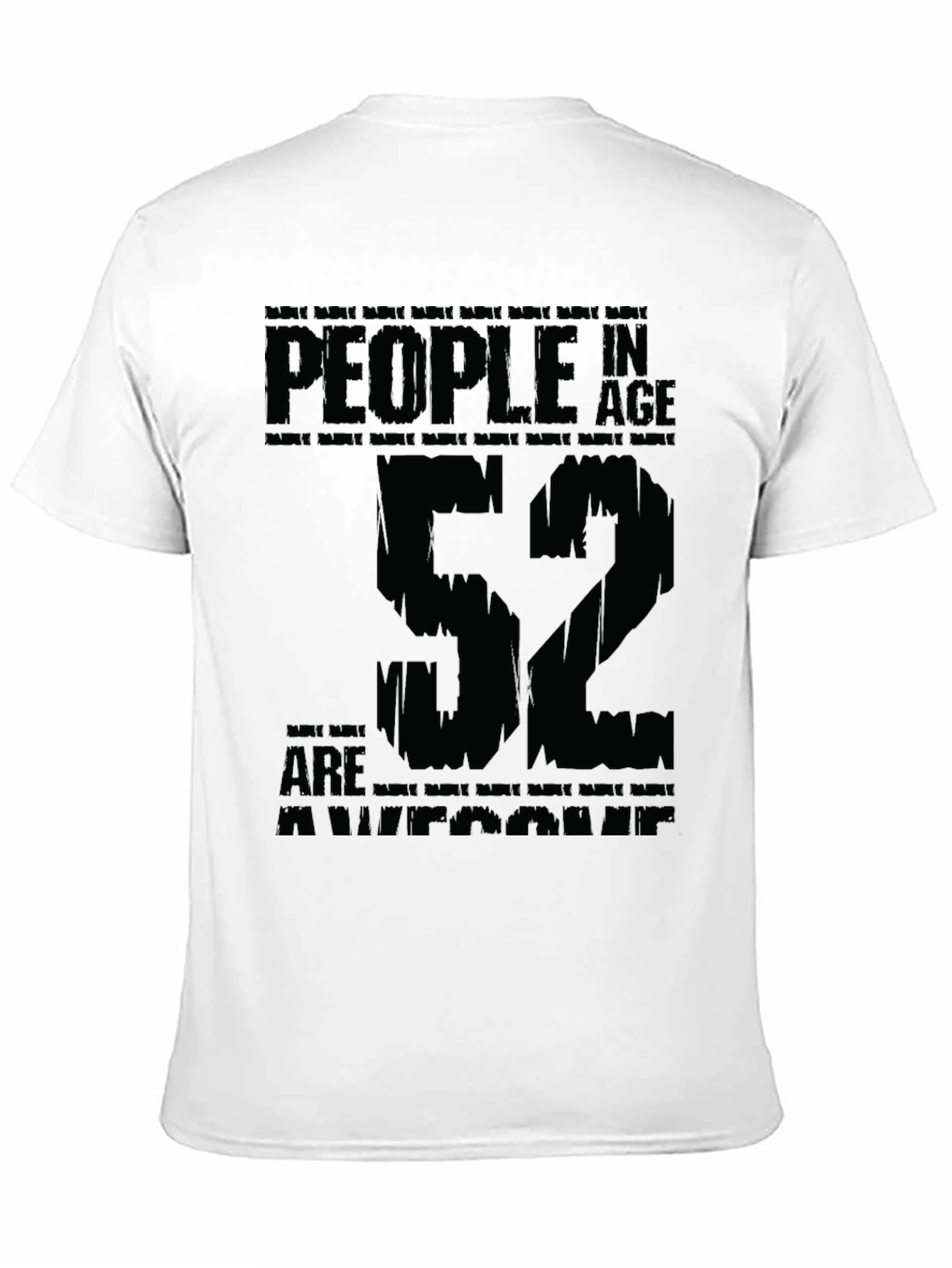 Awesome 52 Year Old T-Shirt - Birthday Gift
