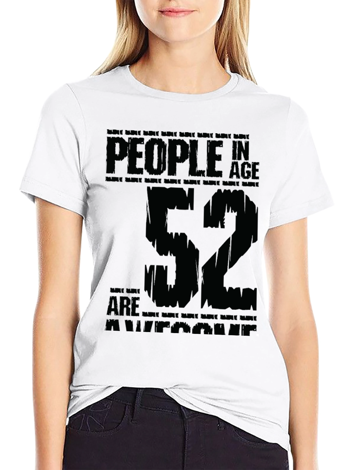 Awesome 52 Year Old T-Shirt - Birthday Gift