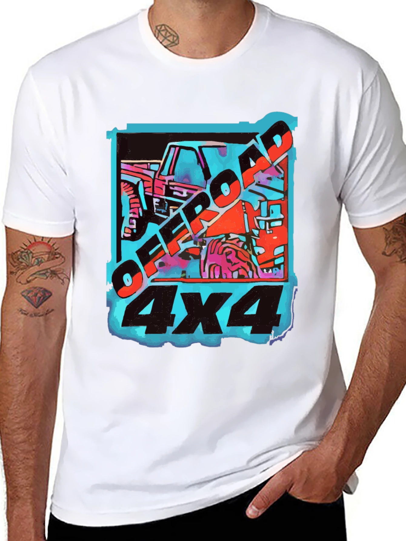 Off Road 4x4 Graphic Tee - Adventure Awaits!