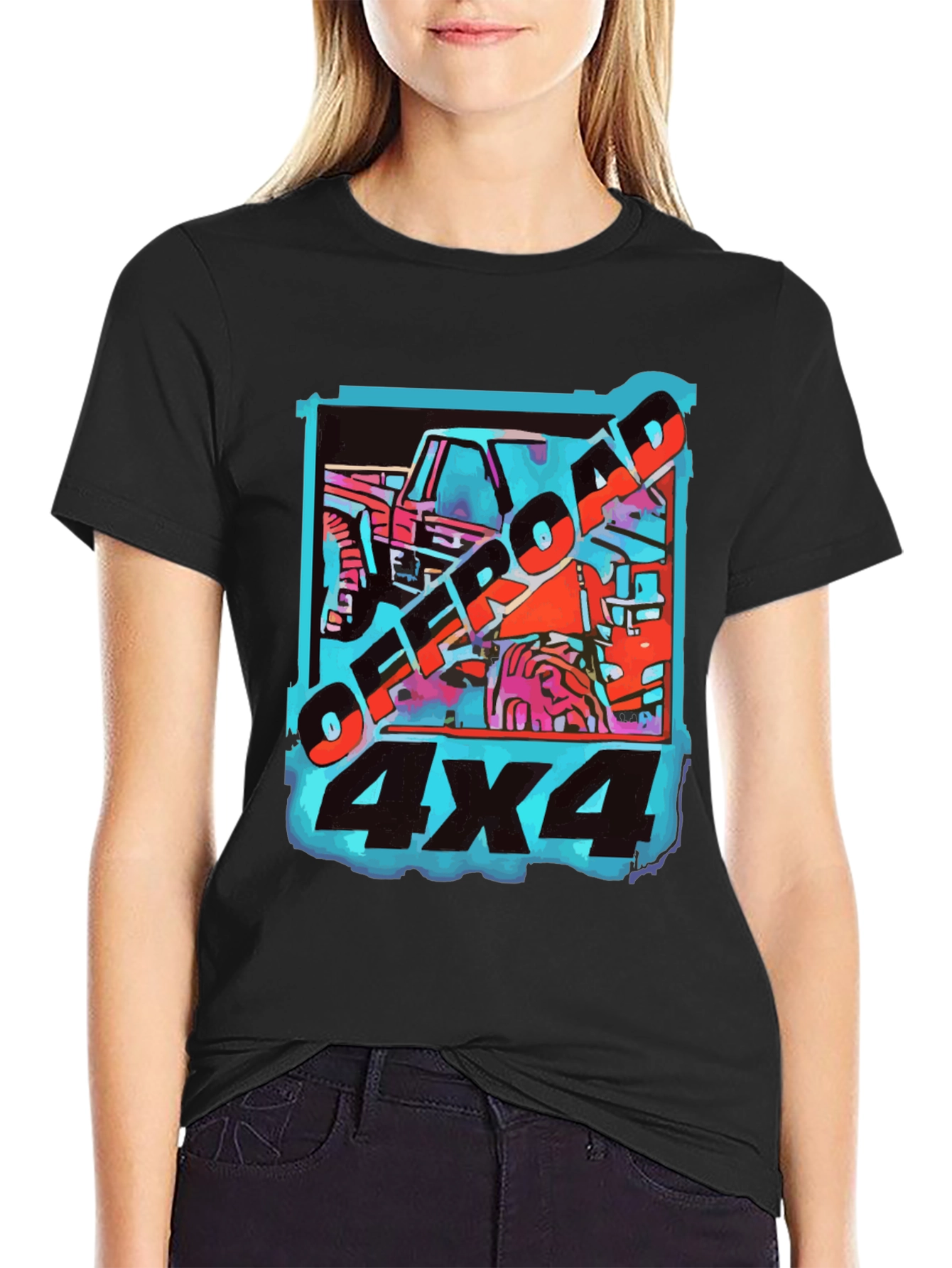 Off Road 4x4 Graphic Tee - Adventure Awaits!