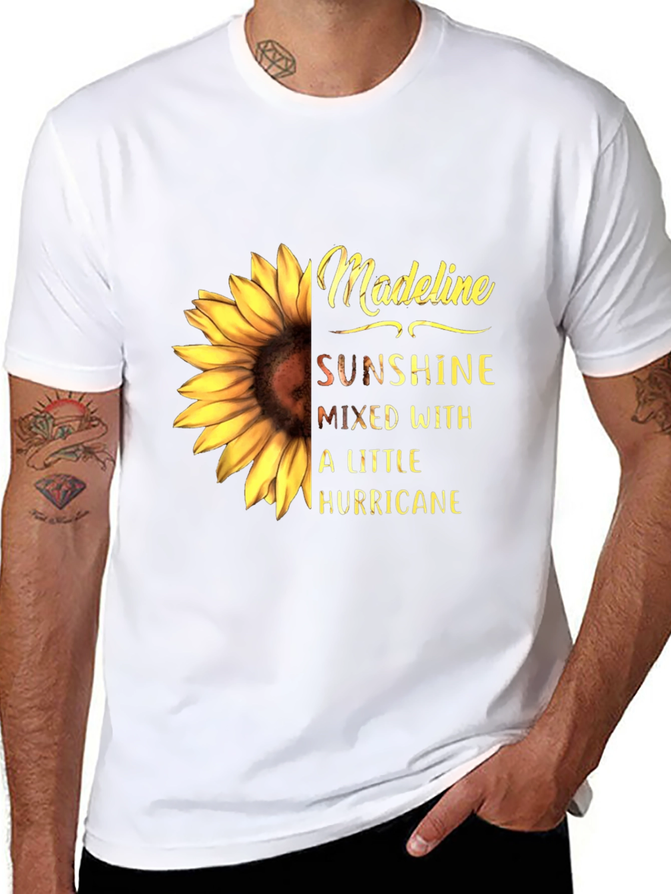 Sunflower Madeline T-Shirt: Sunshine & Hurricane