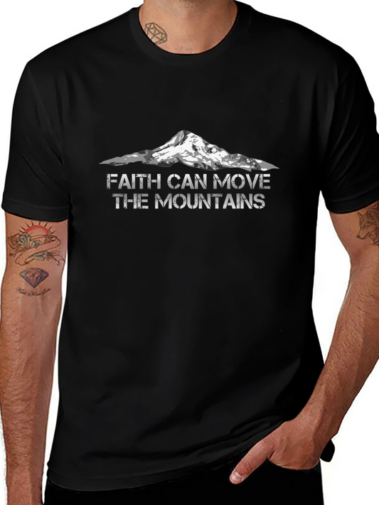 Faith Can Move Mountains Graphic Tee