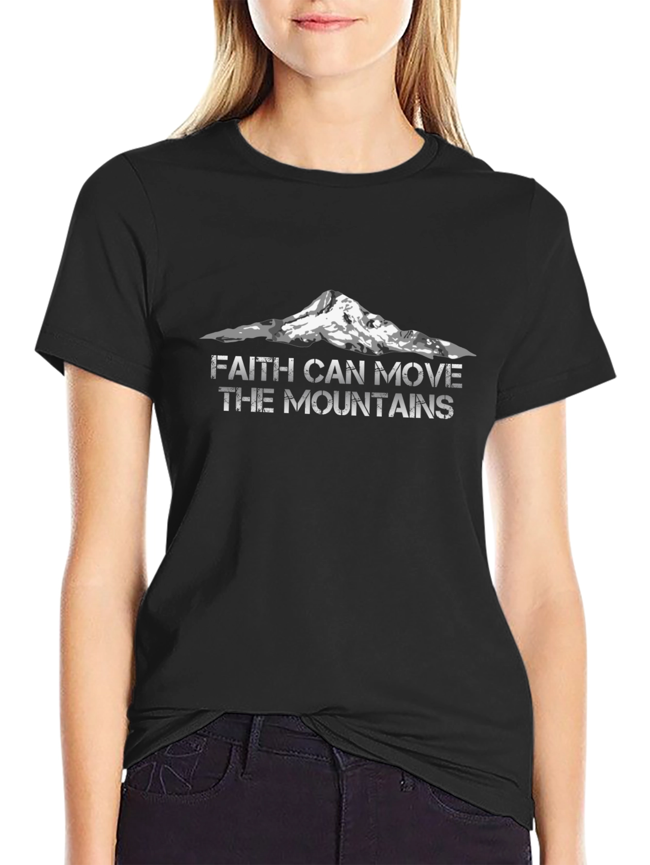 Faith Can Move Mountains Graphic Tee
