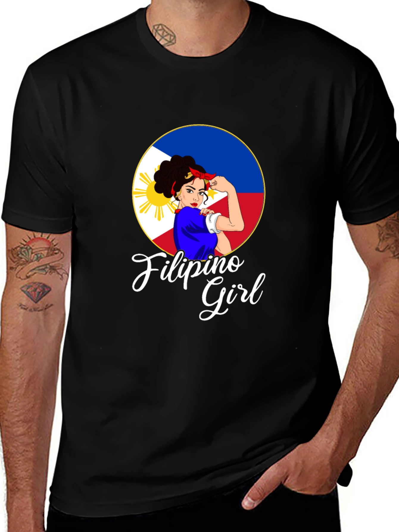 Filipino Girl T-Shirt Pinay Pride