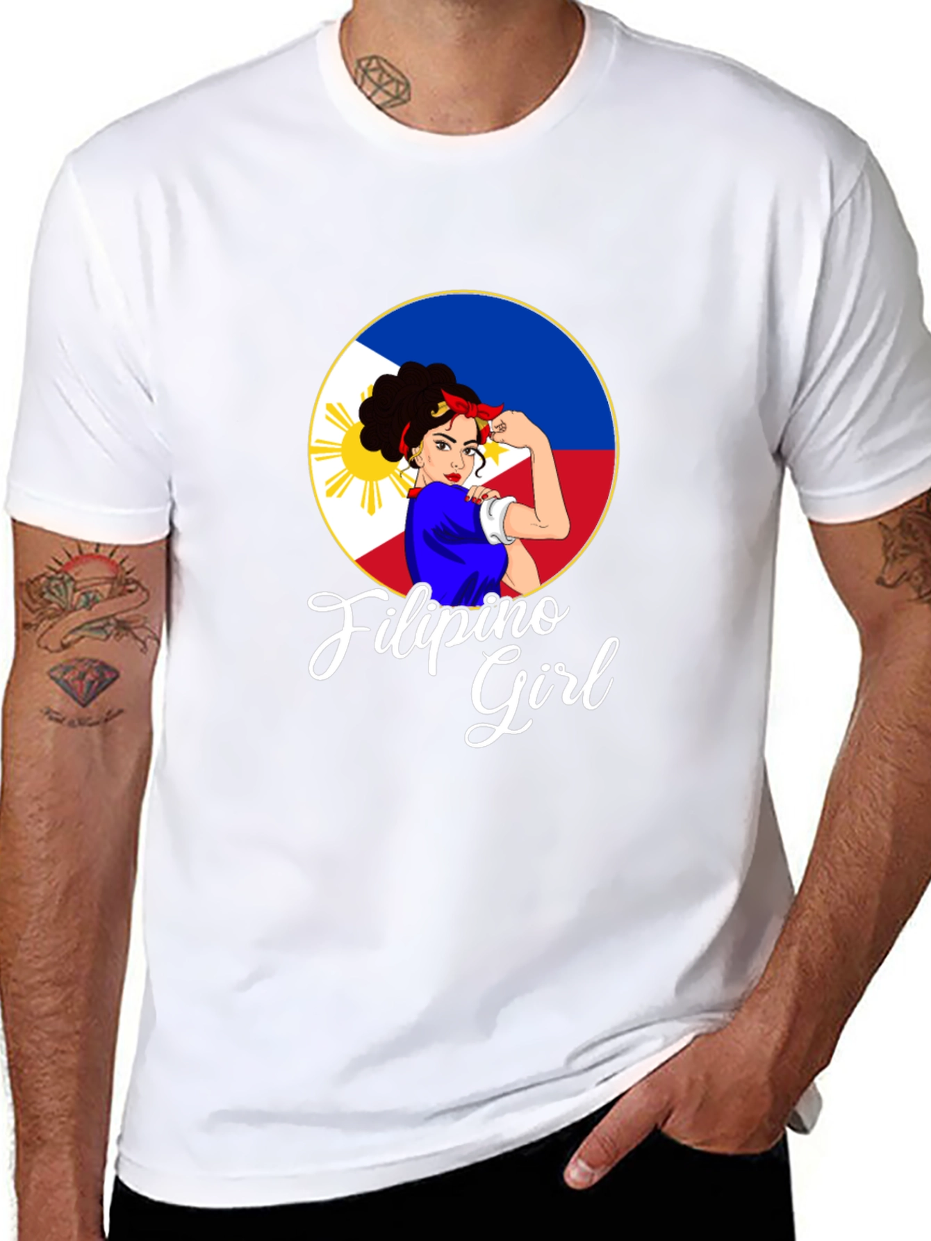 Filipino Girl T-Shirt Pinay Pride