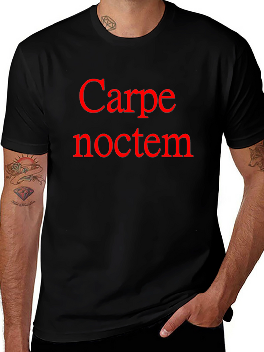 Carpe Noctem Black T-Shirt