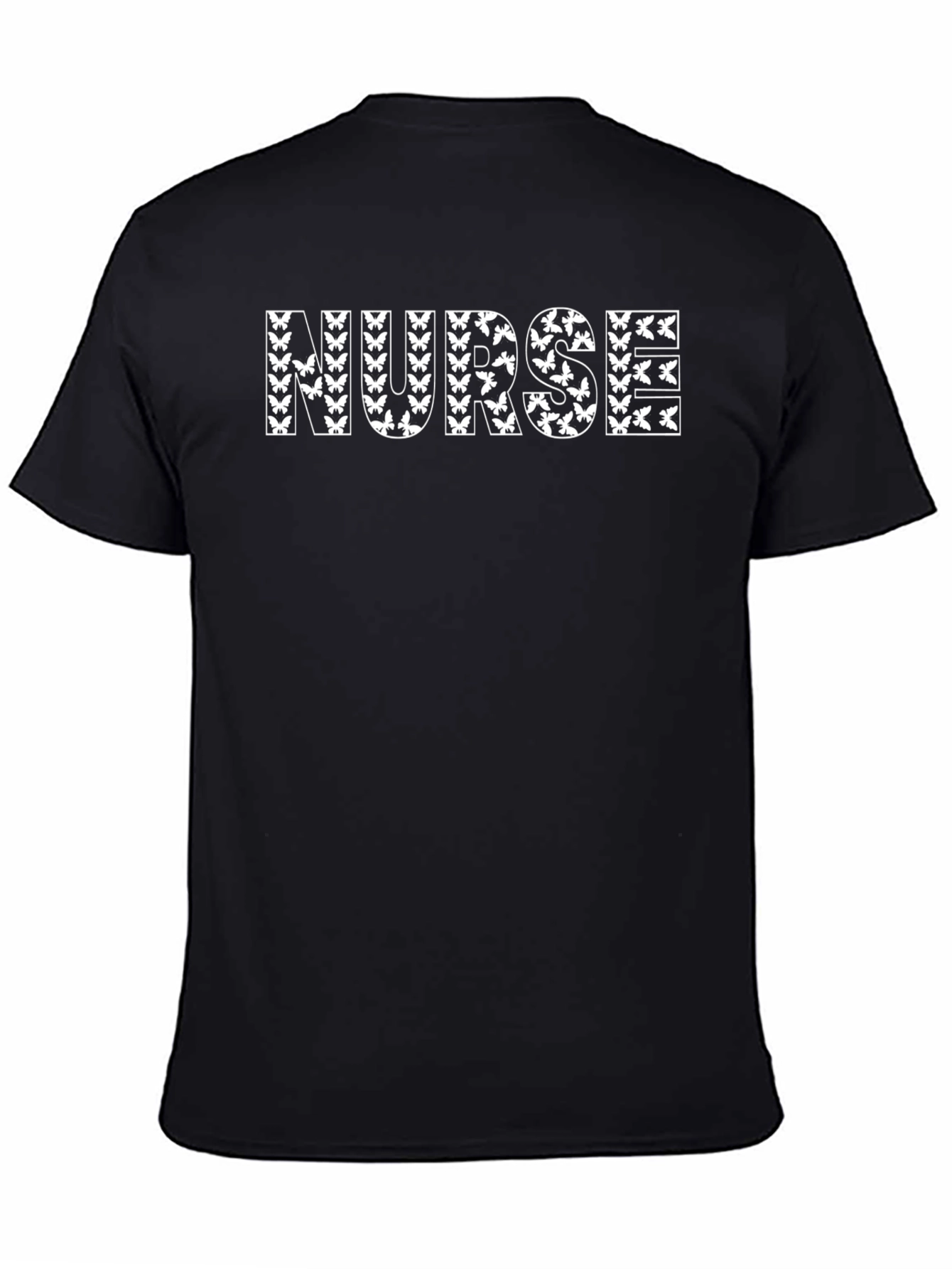 Butterfly Nurse T-Shirt - Gift For Medical Staff