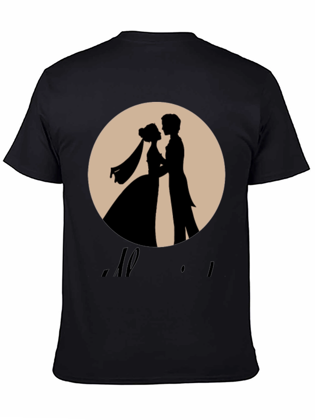 Romantic Wedding Silhouette T-Shirt