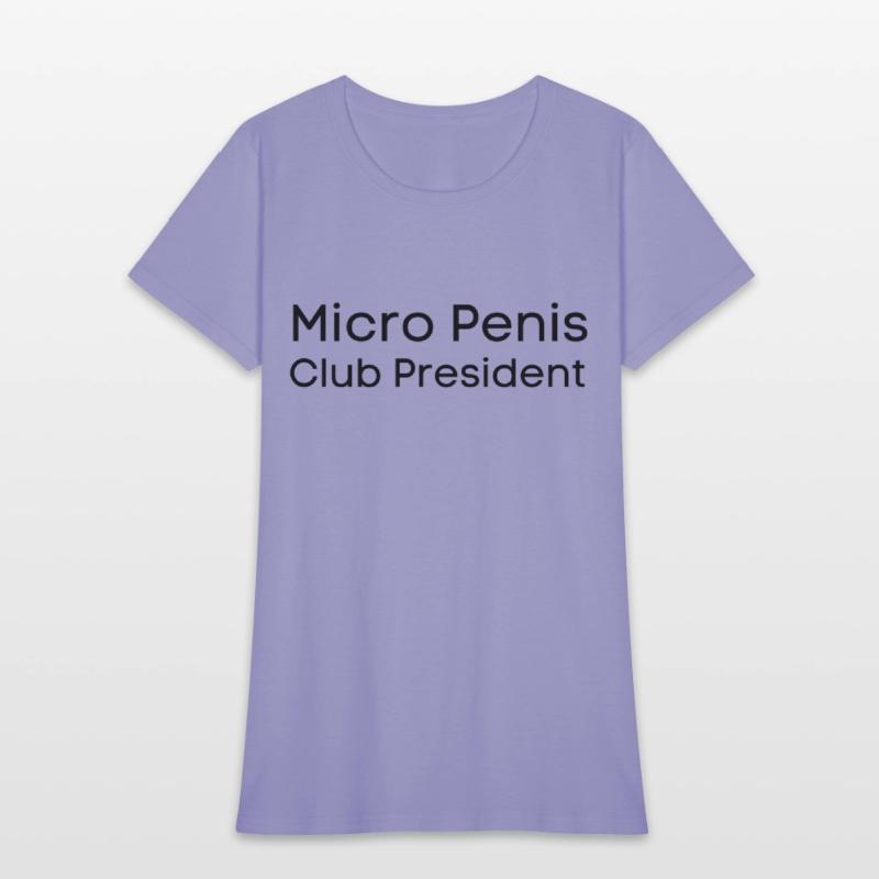 Gag Gift, Micro Penis Club President (black text)