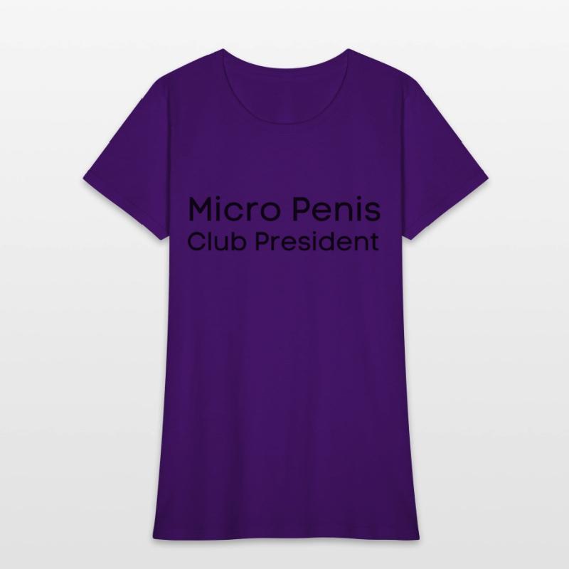 Gag Gift, Micro Penis Club President (black text)