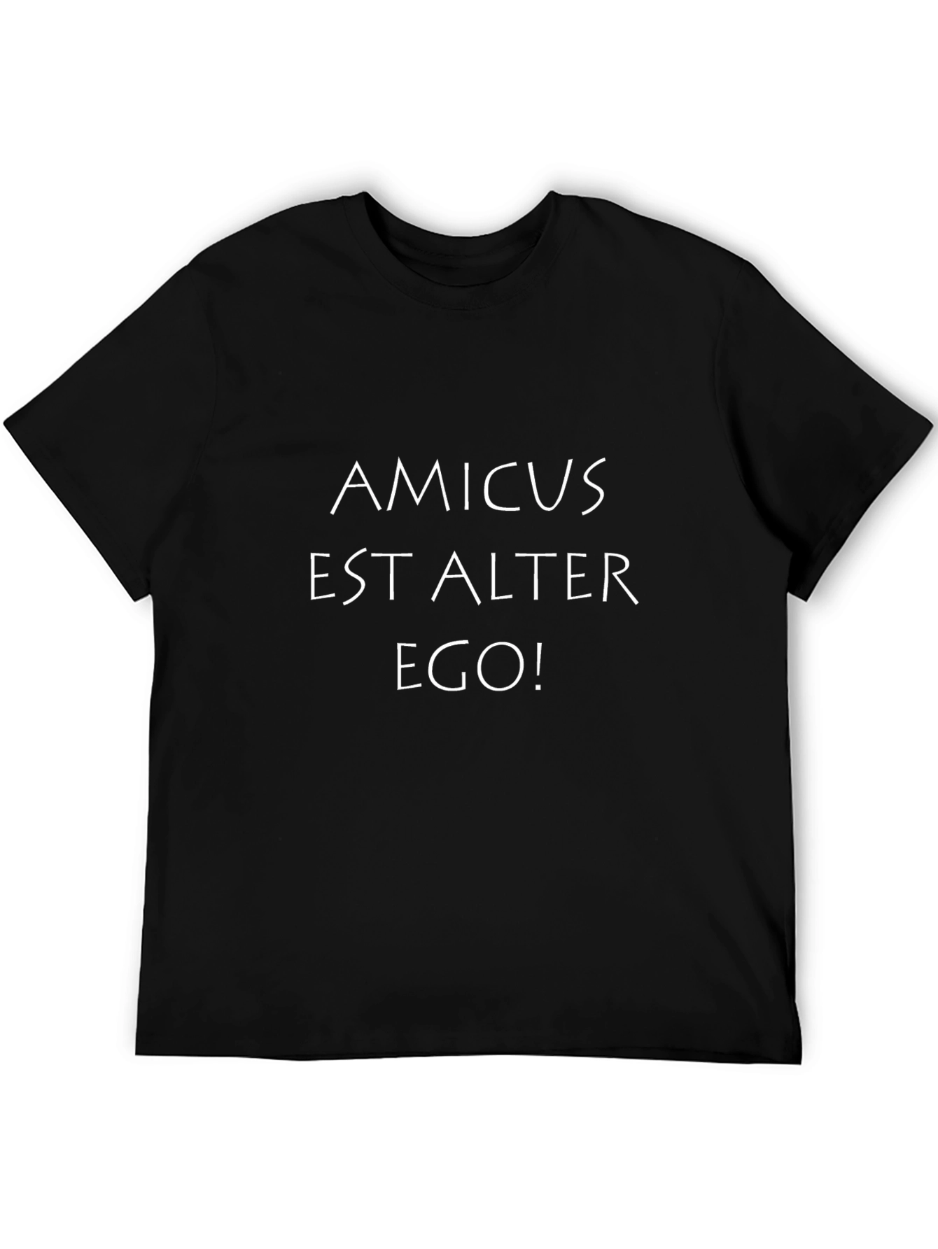 Amicus Est Alter Ego T-Shirt - Latin Friend Quote