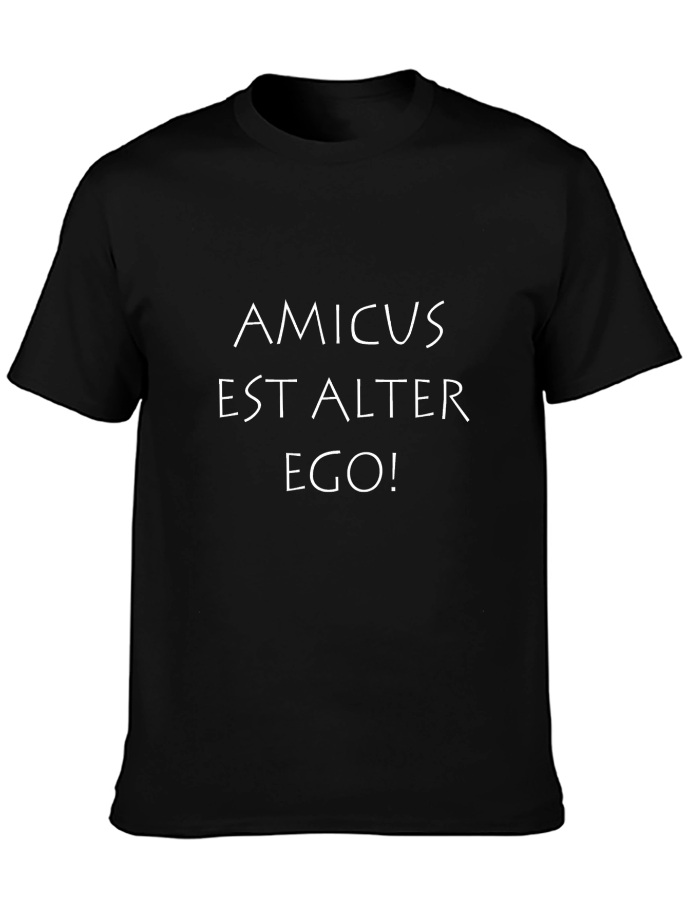 Amicus Est Alter Ego T-Shirt - Latin Friend Quote