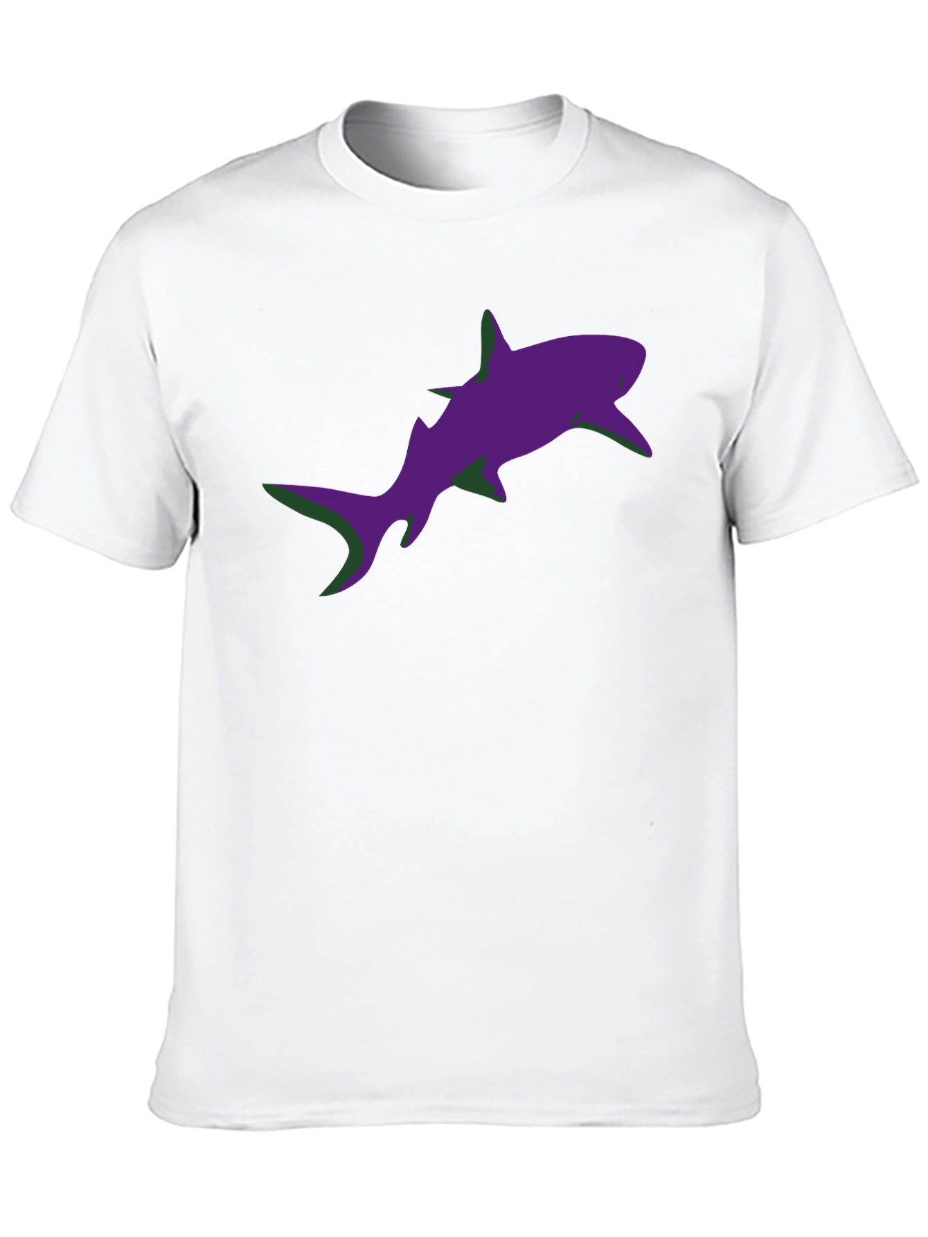 Shark Graphic Black T-Shirt - Casual Style