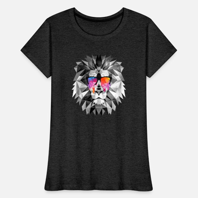 Geometric Art Lion - Geometric Lion Tattoo | Low P