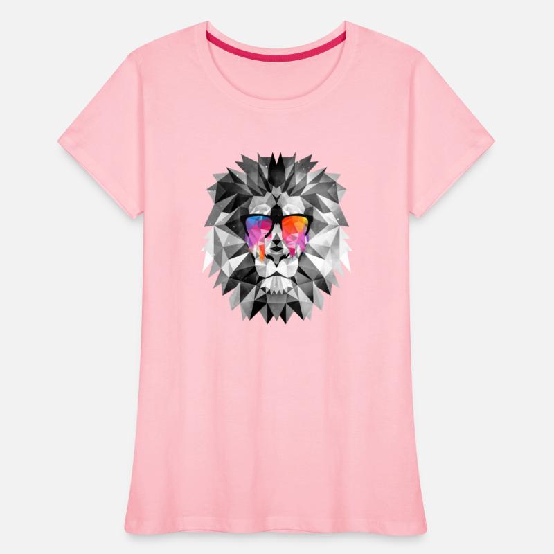 Geometric Art Lion - Geometric Lion Tattoo | Low P