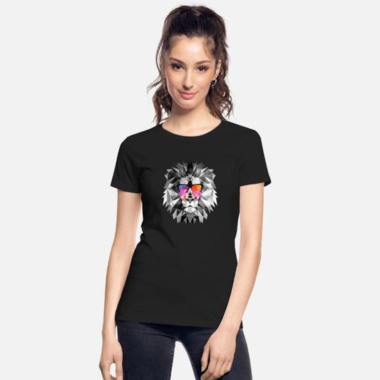 Geometric Art Lion - Geometric Lion Tattoo | Low P