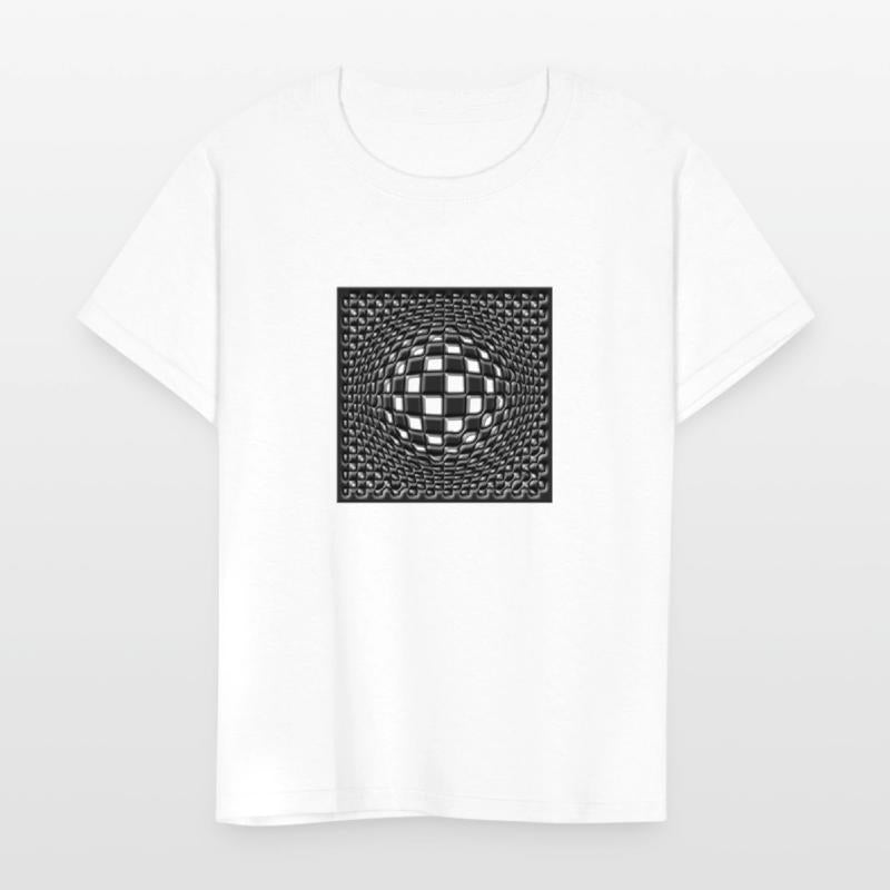 Geometric Lines Sphere Circle View