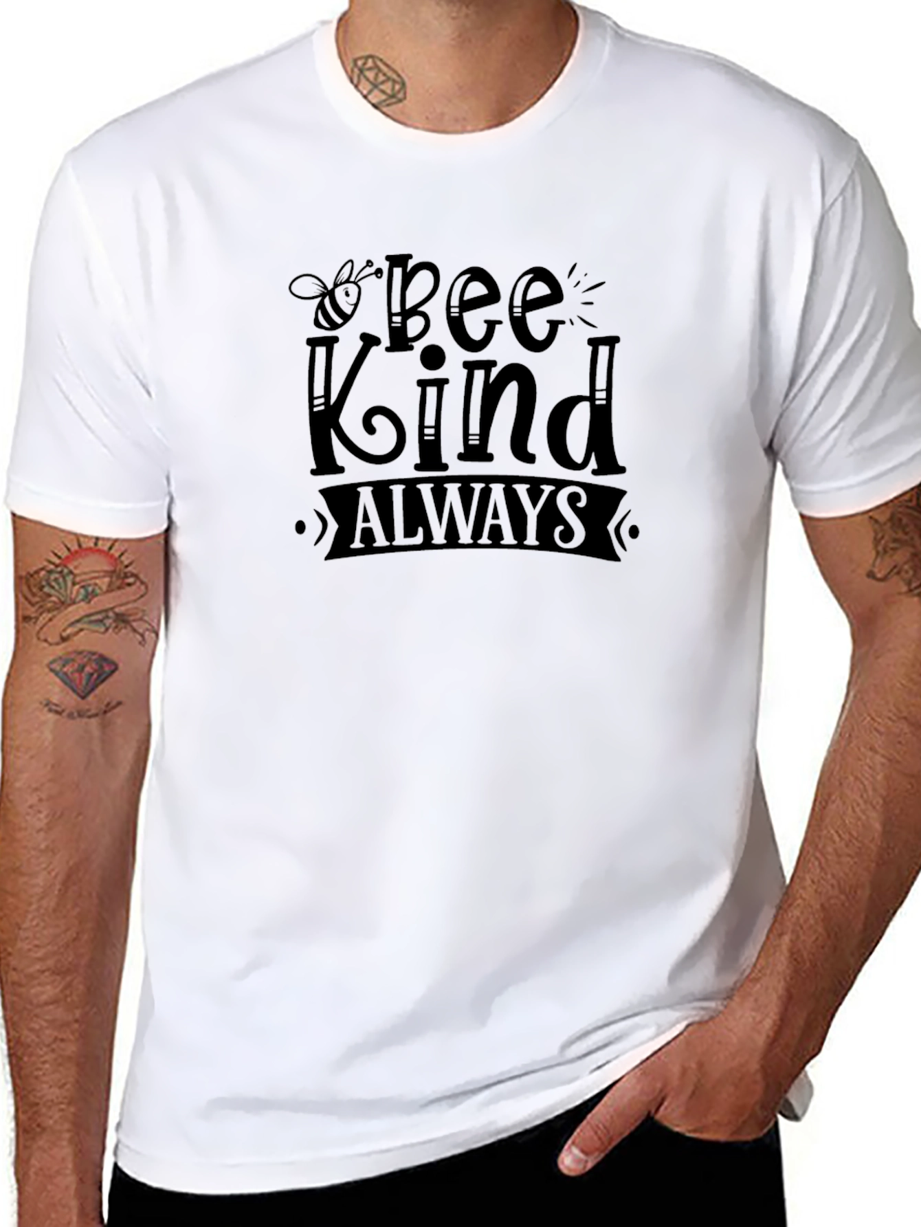 Bee Kind Always Graphic Tee