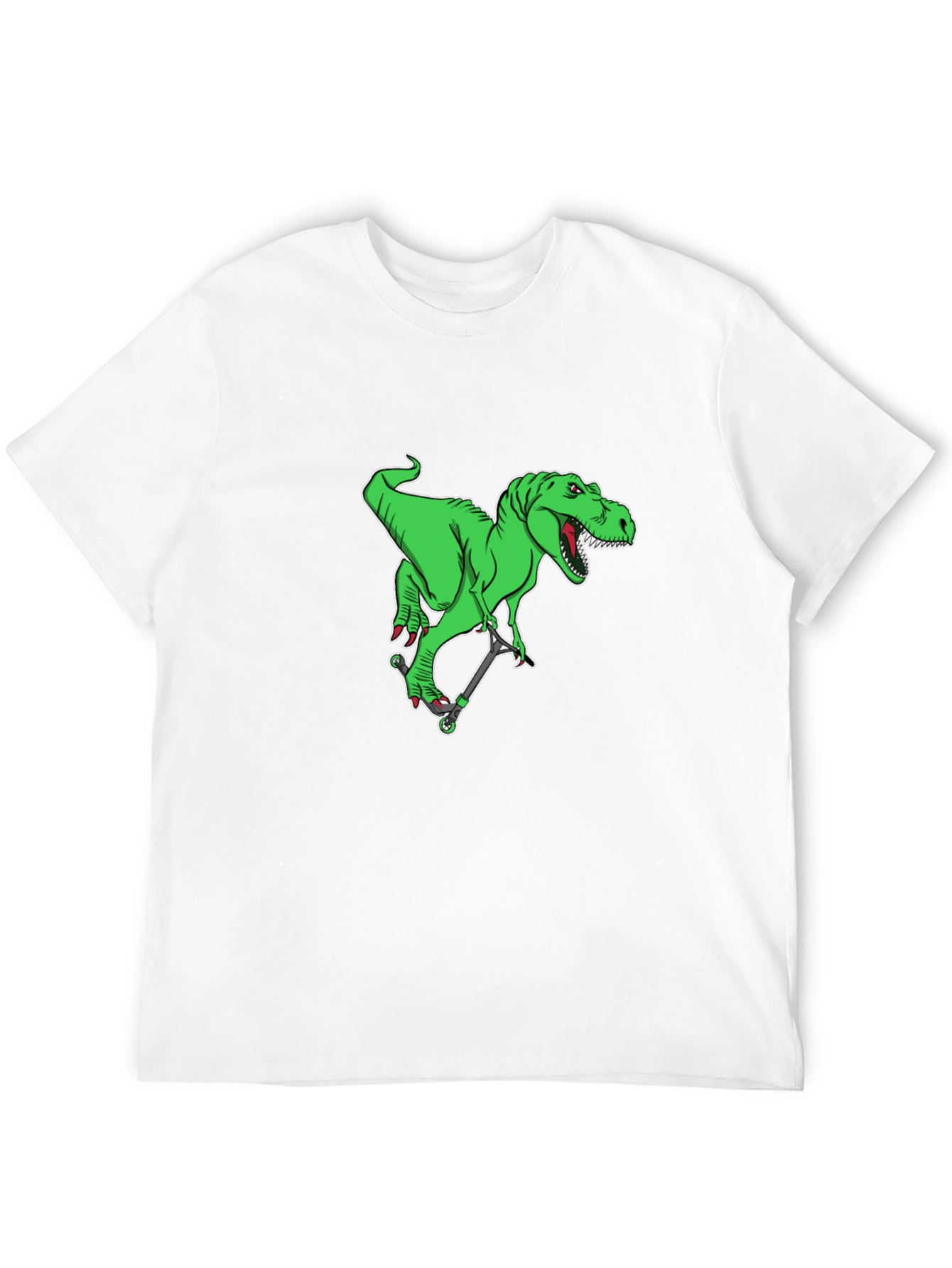 Dinosaur Skateboard Graphic Tee