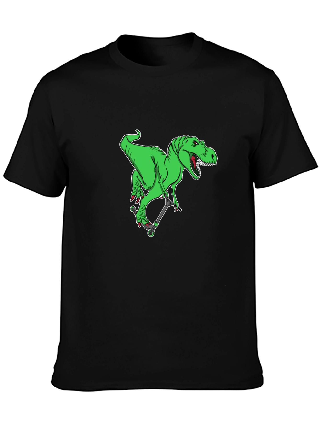 Dinosaur Skateboard Graphic Tee