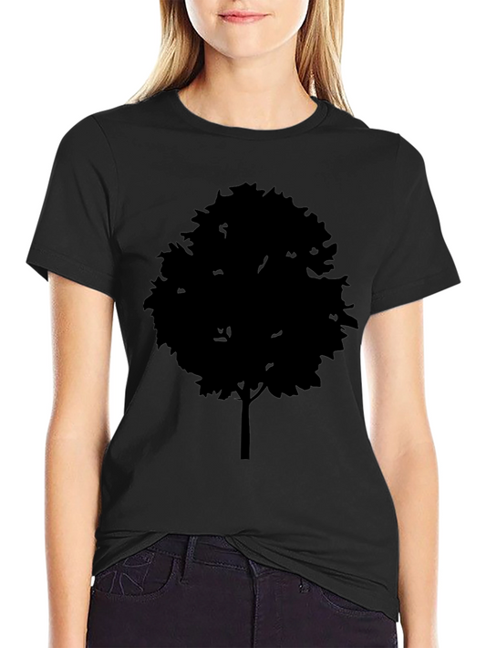 Tree Silhouette Graphic T-Shirt