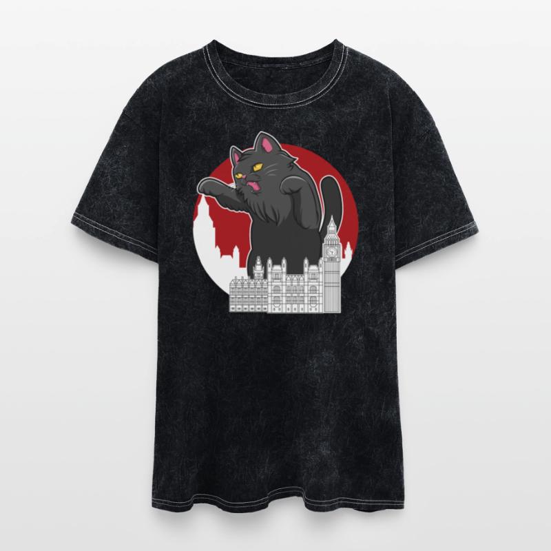 Giant Cat in the City - Giant Cat Hawok in Urban