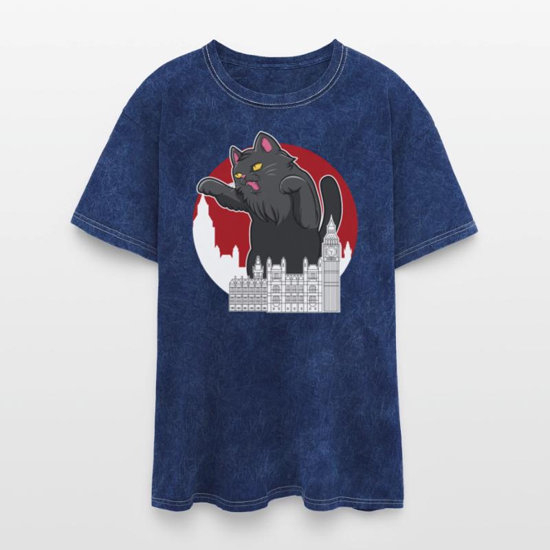 Giant Cat in the City - Giant Cat Hawok in Urban