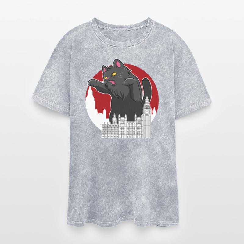 Giant Cat in the City - Giant Cat Hawok in Urban