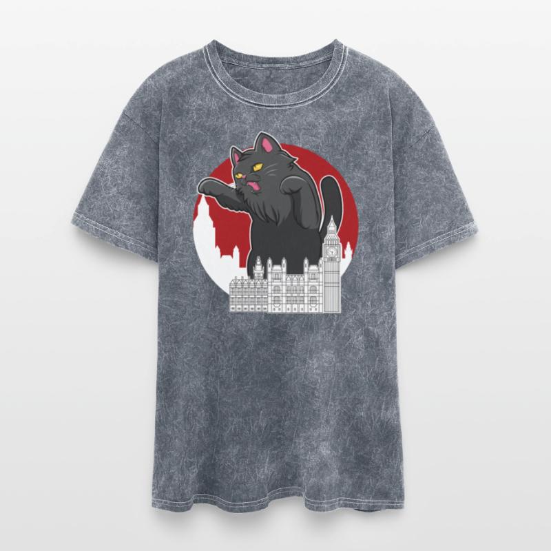 Giant Cat in the City - Giant Cat Hawok in Urban