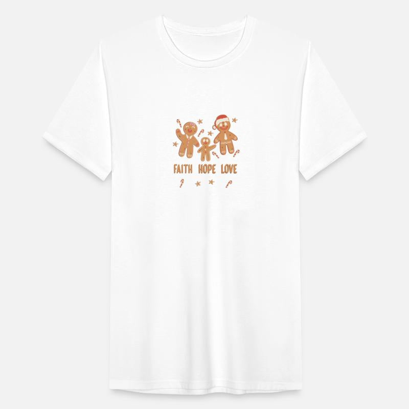 Gingerbread Man Faith Hope Love Religious