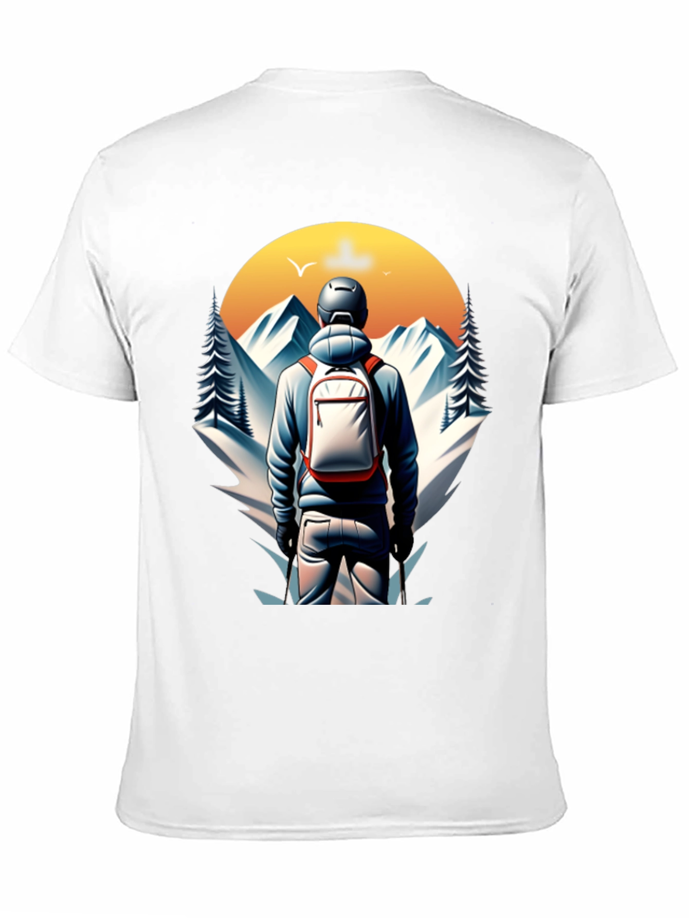 Mountain Hiker Graphic Tee - Adventure Awaits!