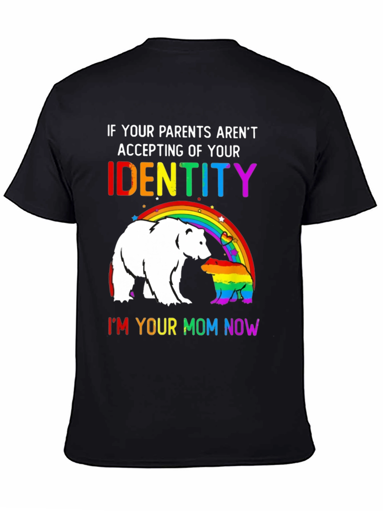 LGBTQ+ Pride Mom Now T-Shirt