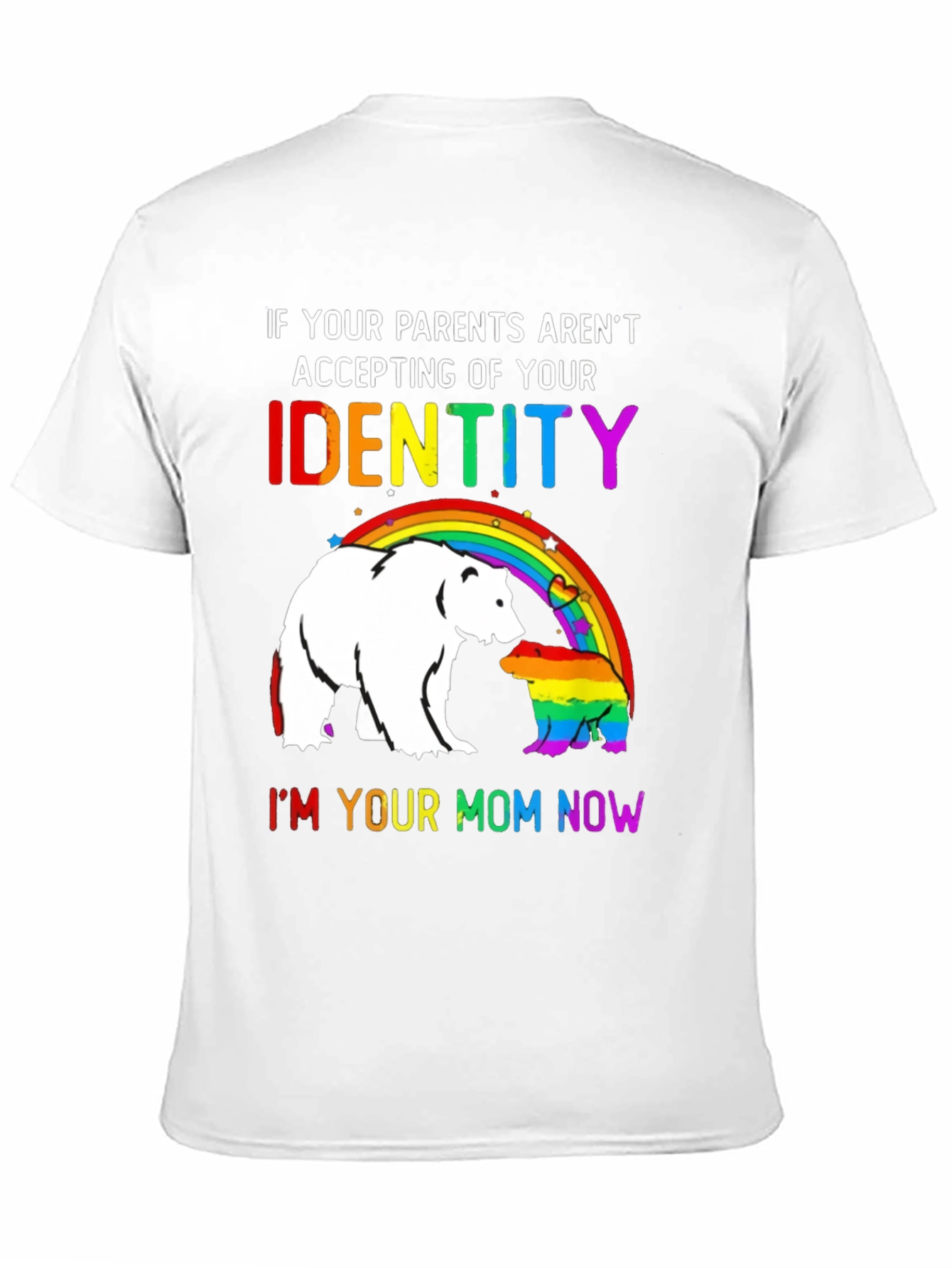 LGBTQ+ Pride Mom Now T-Shirt