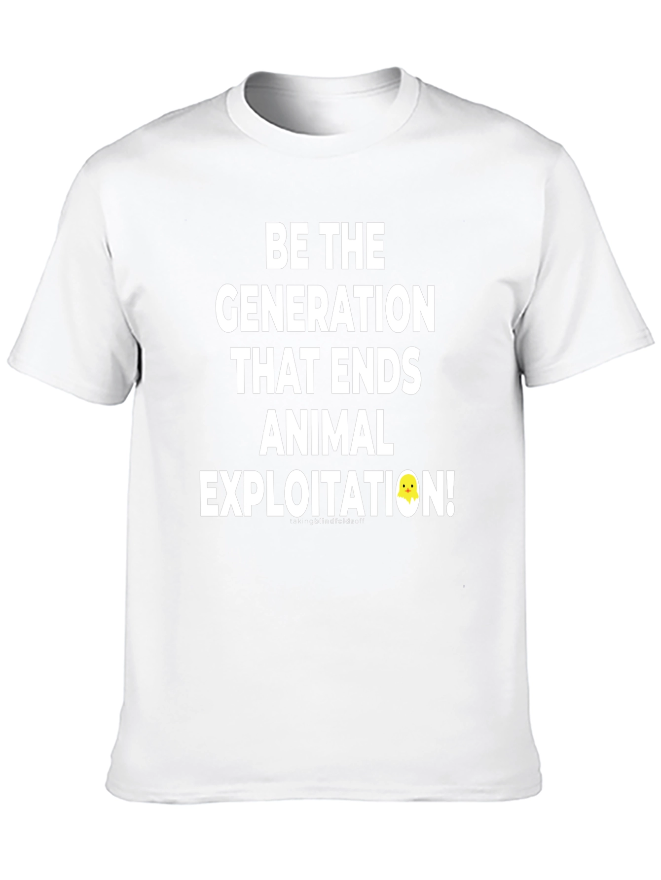 Vegan Statement T-Shirt - End Animal Exploitation