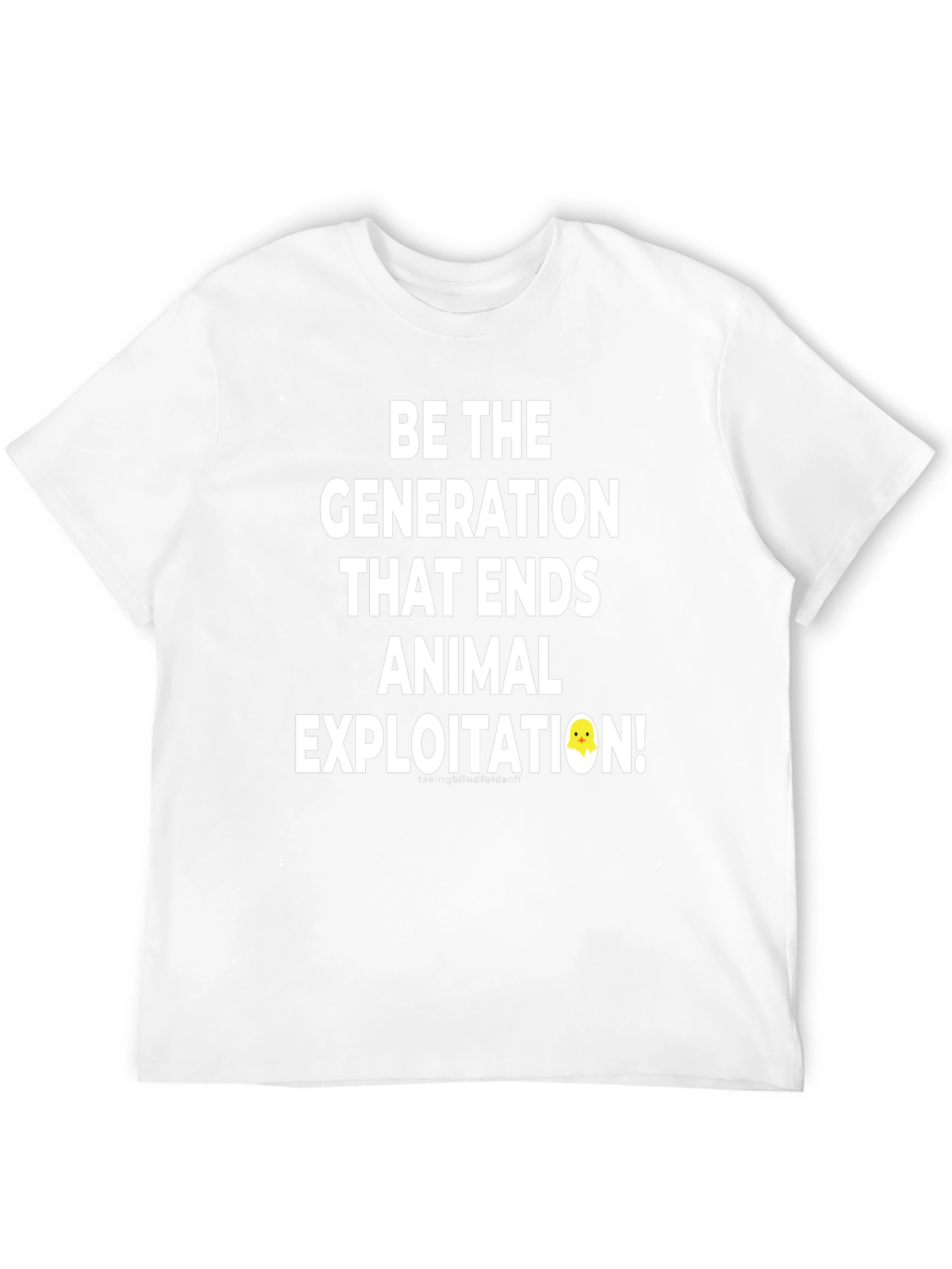 Vegan Statement T-Shirt - End Animal Exploitation
