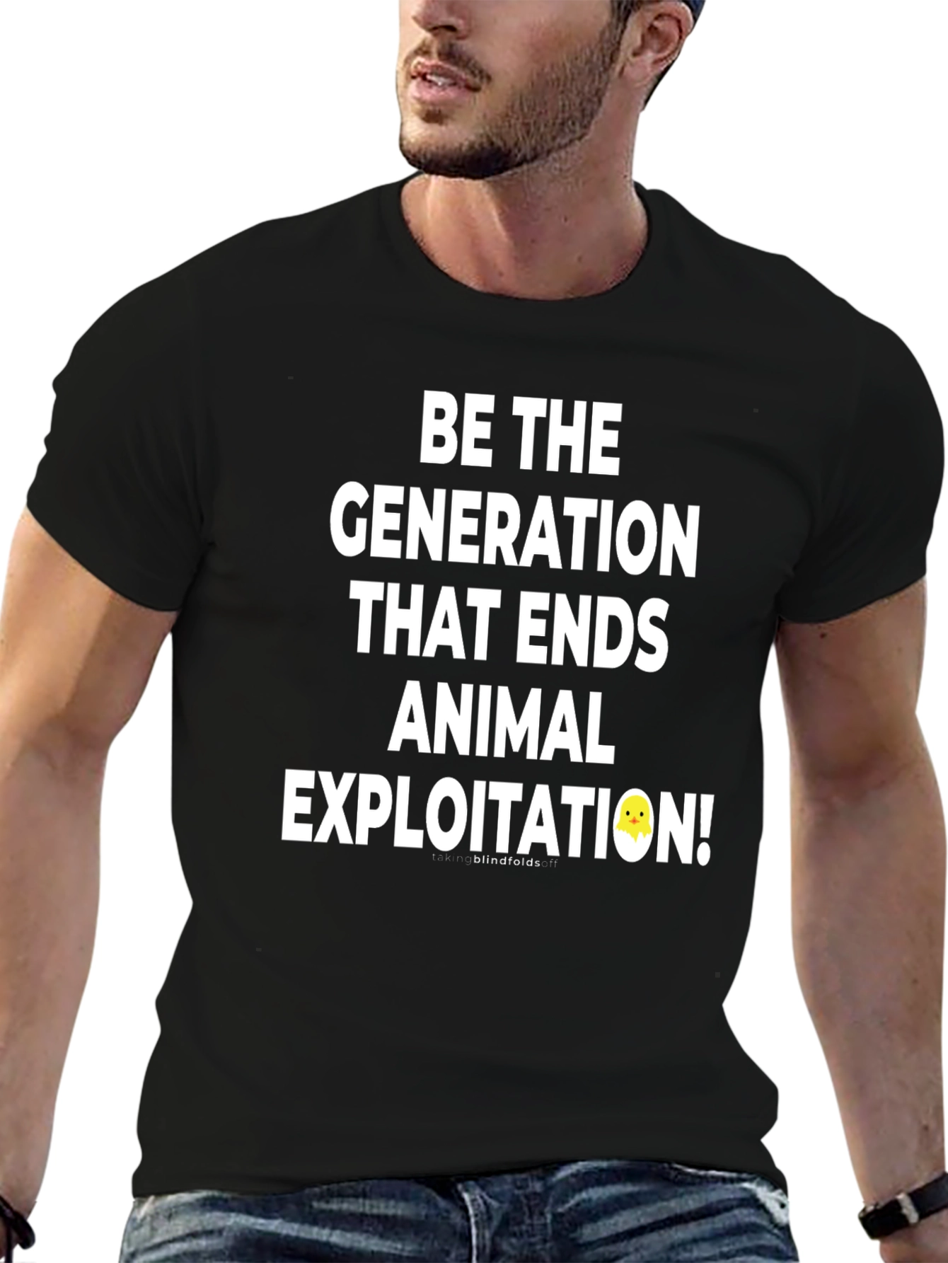Vegan Statement T-Shirt - End Animal Exploitation