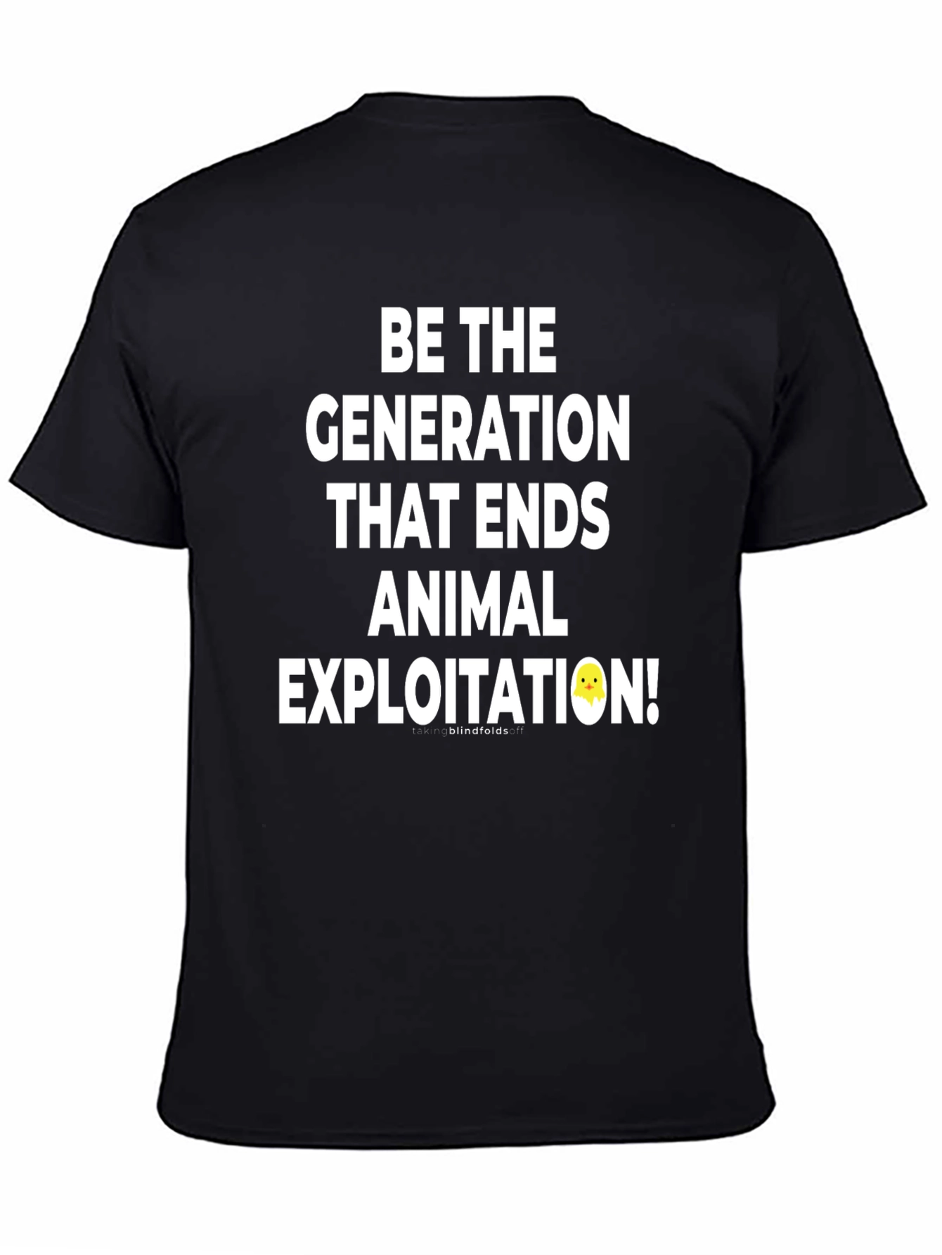 Vegan Statement T-Shirt - End Animal Exploitation