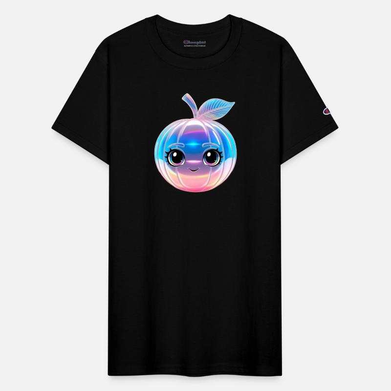 Glassy Vibrant Orange Character: A Touch of Charm