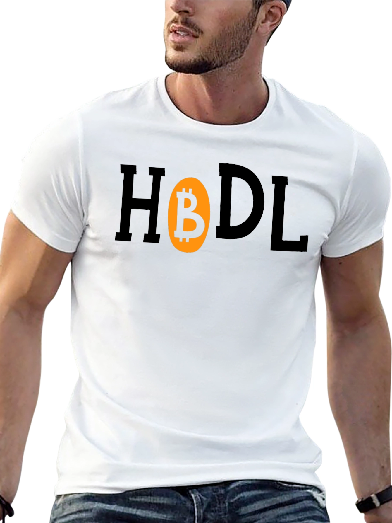 HODL Bitcoin T-Shirt - Crypto Investor Tee