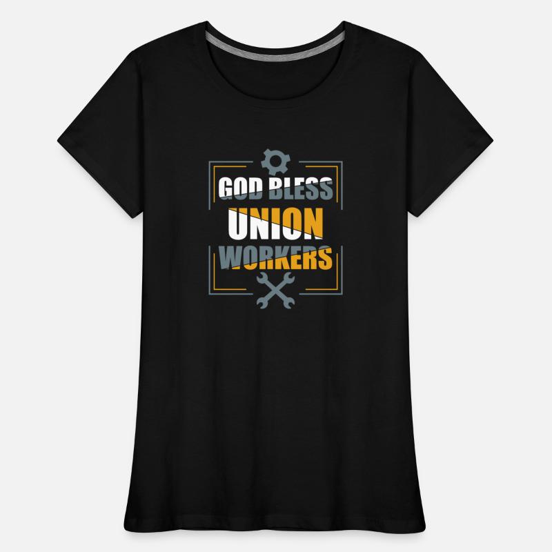 God bless union workers tshirt