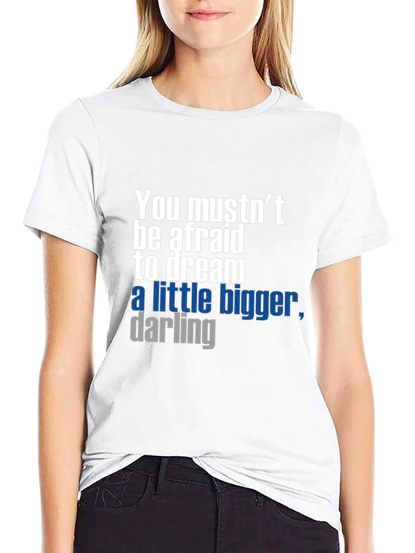 Dream Bigger T-Shirt - Motivational Graphic Tee