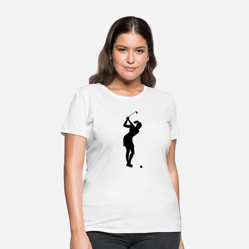 Golfing Woman
