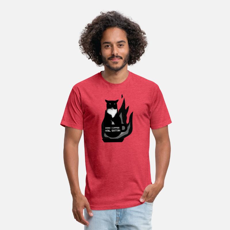 Gothic Black Cat Occult Coffee Dark Humor Shirt